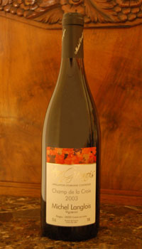 Michel Langlois Champ de la Croix AOC 2003