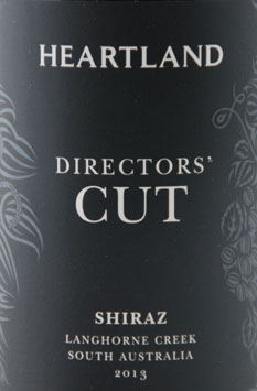Heartland Director's Cut Shiraz 2013