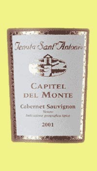 Sant`Antonio Cabernet Sauvignon 2001
